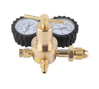 Professional Nitrogen Gas Regulator with Dual Gauge 0-800 PSI - CGA580 Inlet High Flow Pressure Regulator for Industrial & Lab Use