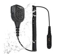 Professional Noise Reduction Speaker Mic Compatible with Motorola Radios XPR 3500e, 3300e, 3500, 3300 Series (Black)