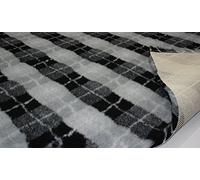 Professional Non Slip Veterinary Dog Puppy Vet Bedding Diamond Check - Black Grey, 1 mtr 150cm x 100cm