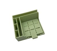 Professional Note Management Systems Stackable Designs Holder for Stationery Lovers Easy Assembly Note Holder