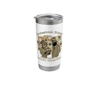 Professional Noticer Department of Pattern Recognition Stainless Steel Insulated Tumbler