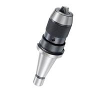 Professional NT30 NT40 APU08 APU13 APU16 Integrated Drill Chuck, Milling Machine Shank Self-Tightening Drill Collet Chuck APU Tool Holder(Black,NT30-APU16)