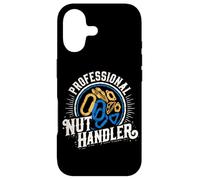 Professional Nut Handler Rock Climbing Humor Case for iPhone 17