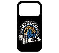 Professional Nut Handler Rock Climbing Humor Case for iPhone 17 Pro