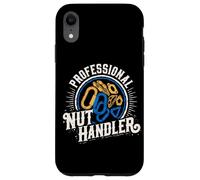 Professional Nut Handler Rock Climbing Humor Case for iPhone XR