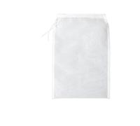 Professional Nut Milk Bag, Reusable Nylon Mesh Strainer, 12x8 Inch Food Filter with Drawstring, Fine Juice Squeezer, Cold Brew Tool with Design, Kitchen Supply for Yogurt & Tea