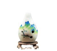 Professional ocarina 6hole Ocarina Alto F AF Six Hole Upright Smoked Glaze Performance(1)