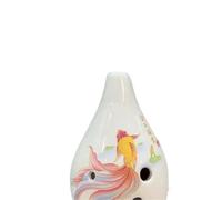 Professional ocarina 6hole Ocarina Alto F AF Six Hole Upright Smoked Glaze Performance(3)