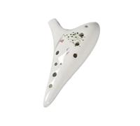 Professional ocarina Classical Musical Instrument Ocarina 12 Holes Kiln Fired Ceramic Alto C Paint(5)