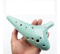 Professional ocarina Professional 12hole Alto C AC Ocarina For Beginners With Instructional Materials(2)