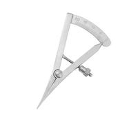 Professional Odontological Measure Rustless Verbal Insert Instrument with Double Head Plan for Precise Surgical Measurements Odontological Spine Spacing Measure