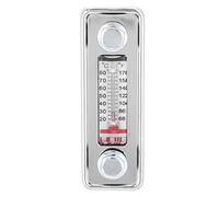 Professional Oil Liquid Level Gauge Meter with Transparent Glass Measurement for Hydraulic Systems Alloy Construction Temperature LS3 LS5 (LS-3)