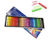 Professional Oil Pastels - 50 Colour Painting Pen Set, Drawing Medium, Pigment Pens, Creative Supplies for Art Schools, Smooth Colour Mixing Tools, Artistic Practice for Students
