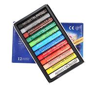 Professional Oil Pastels Set Art Soft Oil Pastels Painting Drawing Pens Colouring Crayons Washable Round Oil Paint Sticks Set Drawing Pastels Art Tools Supplies For Artists, Student,Beginner 12 Colors