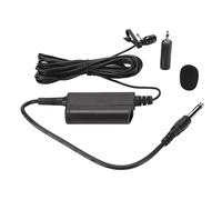 Professional Omnidirectional Lavalier Microphone, Clip On Lapel Mic with 5m Cable and 6.35mm Jack for Guitar Piano Saxophone Speech Drum, Lightweight Wired Mic for Musicians and Pr
