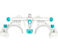 Professional Optical Trial Lens Frame - Adjustable PD 48-80mm, Holds 4 Lenses per Eye, Tilting Angle & Nose Pad, for Opticians, Hospitals, Eye Tests & School Screening
