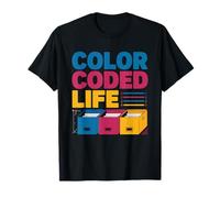 Professional Organizer Color Coded Closet Art Pride T-Shirt