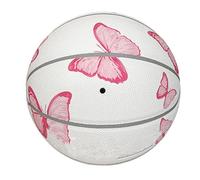 Professional Outdoor Basketball - Butterfly Design Training Ball For School And Competition | Durable Reusable Sports Accessory For Daily Practice, Games And L