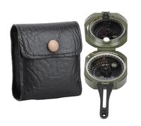 Professional Outdoor High Accuracy Geological Compass, Waterproof Fluorescent Compass with Magnetic Declination Adjuster, Luminous Dial for Geological Survey and Hiking