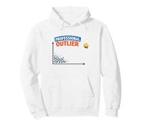 Professional Outlier Funny Statistics Data Statistician Pullover Hoodie