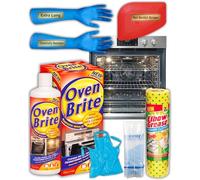 Professional Oven Cleaner Kit - Heavy Duty Oven Brite 500ml + Long Gloves