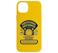 Professional Overthinker Critical Decoder Thinker Case for iPhone 14 Plus