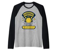 Professional Overthinker Critical Decoder Thinker Raglan Baseball Tee
