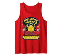 Professional Overthinker Critical Decoder Thinker Tank Top