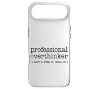 Professional Overthinker Funny Sarcastic Quote Case for iPhone Air