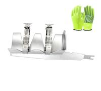 Professional Paint Agitator with Gauntlets Worldwide Reciprocating Shears Eliminates Manual Trembling 304 Steel Permanent Coating Tool Untarnished Paint Stirrer with Gloves