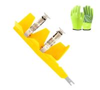 Professional Paint Agitator with Gauntlets Worldwide Reciprocating Shears Eliminates Manual Trembling 304 Steel Permanent Coating Tool Untarnished Paint Stirrer with Gloves
