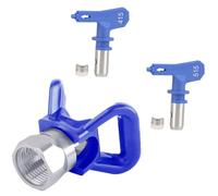 Professional Paint Sprayer Nozzle Base Set with Anti Corrosions Design Multiple Size Available for Most Airless Systems Resistant Nozzle Tip