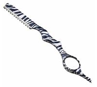 Professional Paint Stainless Steel Feather Cut Hairdressing Thinning Razor (F)