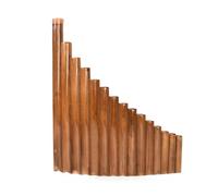 Professional Pan Flute 15 Pipe G Key Flute Pan Folk Musical Instrument Pan Flute Bamboo Panpipes Chinese Traditional Woodwind Instrument