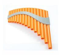 Professional Pan Flute 15-pipe G-tuned ABS Resin Panpipe For Beginners(Right)