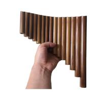 Professional Pan Flute 15 Pipes Handmade Bamboo Panflute G Key Xiao Left & Right Hand Panpipes Flute With Dizi Bag