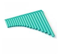 Professional Pan Flute 18-pipe professional panpipe for beginners of national musical instruments(Blue)