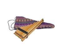 Professional Pan Flute 19 Pipes Pan Flute Woodwind Pan Flute Bamboo Wind 13 Tone/17 Tone/19 Tone(17 Tone G tone)