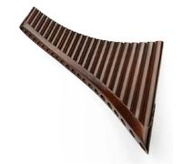 Professional Pan Flute 22 Pipe Pan Flute In The Key Of G Brown Suitable For Practice And Playing(RIGHT SMALL)