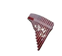 Professional Pan Flute 22 Pipe Pan Flute Professiona Chinese Bamboo Pan Flute Traversa Flute Woodwind Pan Flute Bag(Style 5)