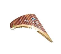 Professional Pan Flute 22 Pipes Pan Flute Transverse Bamboo Flute Professional Musical Instruments China Accesories Vertical Flute Accesories(C13)