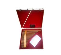 Professional Pan Flute 22 Pipes Pan Flute Transverse Bamboo Flute Professional Musical Instruments China Accesories Vertical Flute Accesories(C8 aluminum box C)