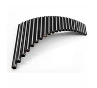 Professional Pan Flute 22-tube Black Left-handed Basic Model Without Base Pan flute(Right)
