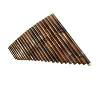Professional Pan Flute 25 Pipe Pan Flute Chinese Bamboo Pan Flute Traditional Ethnic Musical Instrument Traversa Flute(25 tubes in C tune)