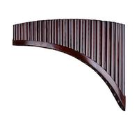 Professional Pan Flute 25 Pipes Pan Flute G Key Pan Pipes Woodwind Instrument Chinese Traditional Musical Instrument Bamboo Pan Flute(25-LEFT-SMALL-G)