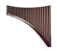 Professional Pan Flute 25 Pipes Specialty Pan Flute Panflute C Key Handmade Panpipes Instrument Bamboo(LEFT HAND)