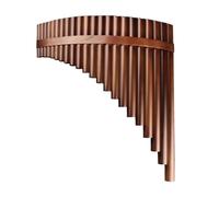 Professional Pan Flute Chinese Traditional Musical Instrument 22 Pipes Pan Flute C Key Woodwind Bamboo Purely Handmade(Left)