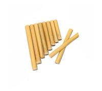 Professional Pan Flute DIY Mini Panpipe 8-Tube Leather Bamboo Panpipe Bamboo Section Homemade G/C Tune(C)