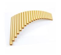 Professional Pan Flute G-key 22-tube pan flute forehand right-handed basic model without base ABS resin pan flute(Right)