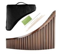 Professional Pan Flute G Key 25 Pipes Pan Flute Pan Pipes Woodwind Musical Instrument Traditional Bamboo Made Pan Flute(25-RINHT-SMAL-G)